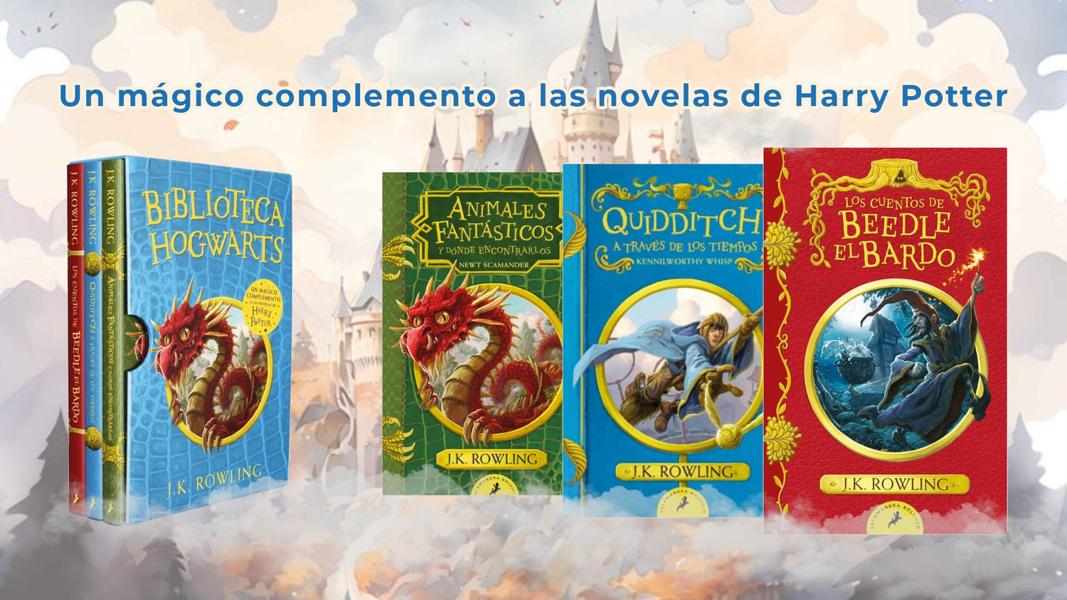 La biblioteca Hogwarts - Imagino Cuentos