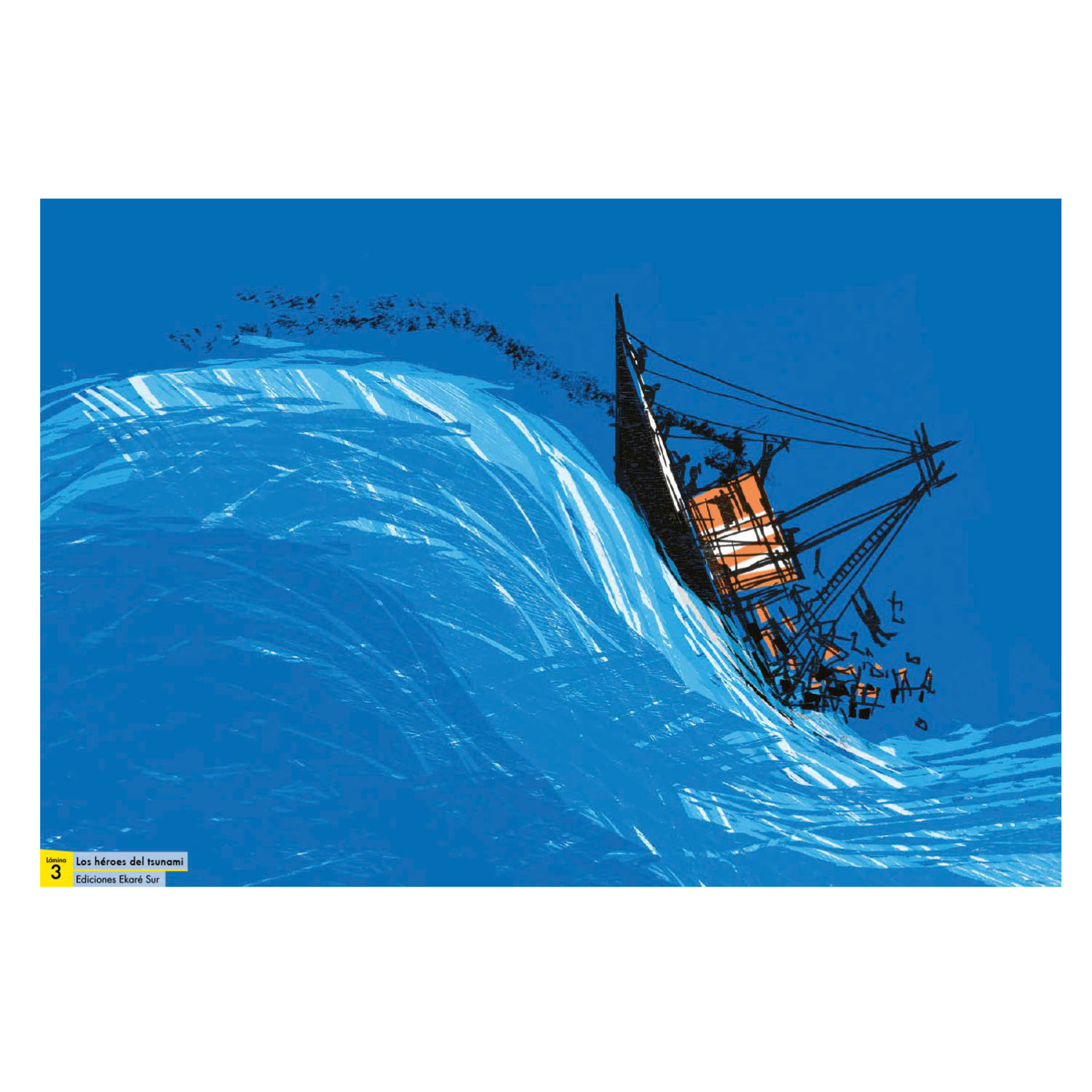 Láminas Los héroes del tsunami