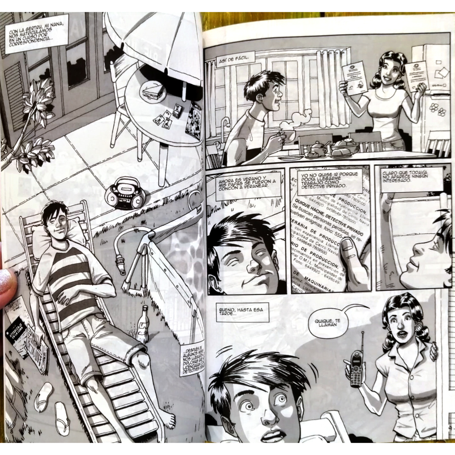 Quique hache. El arquero desaparecido - Novela gráfica