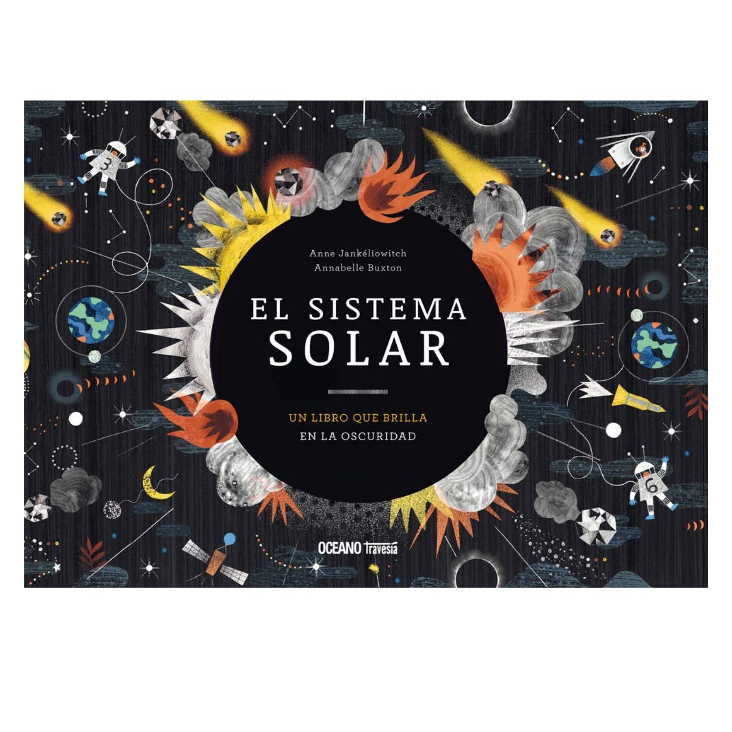 El sistema solar. Un libro que brilla en la oscuridad