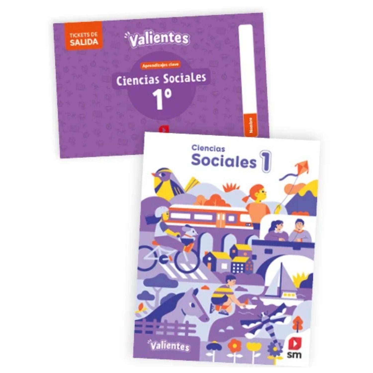 Pack Ciencias Sociales 1 Básico - Valientes SM