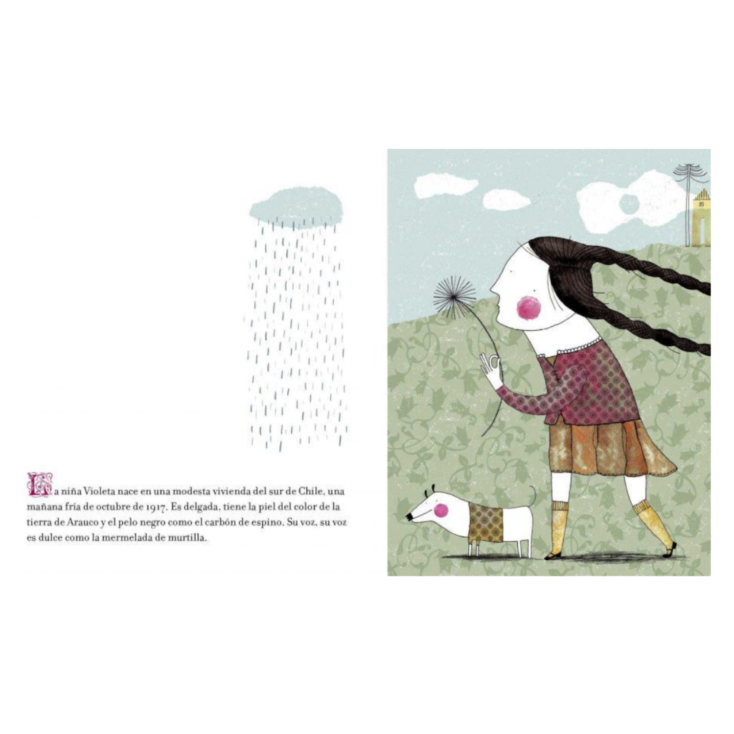 La niña Violeta