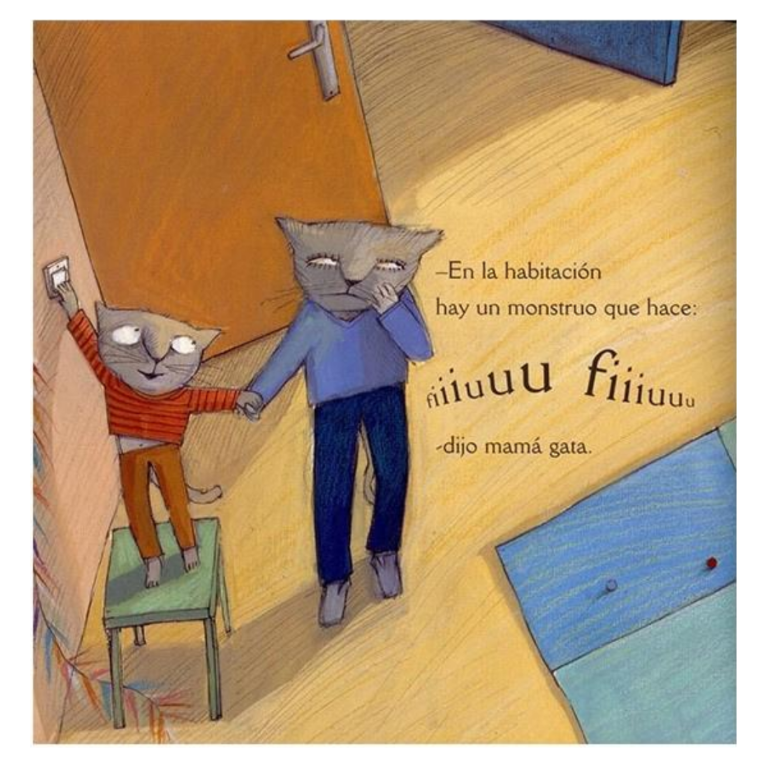El gato Guille y los monstruos