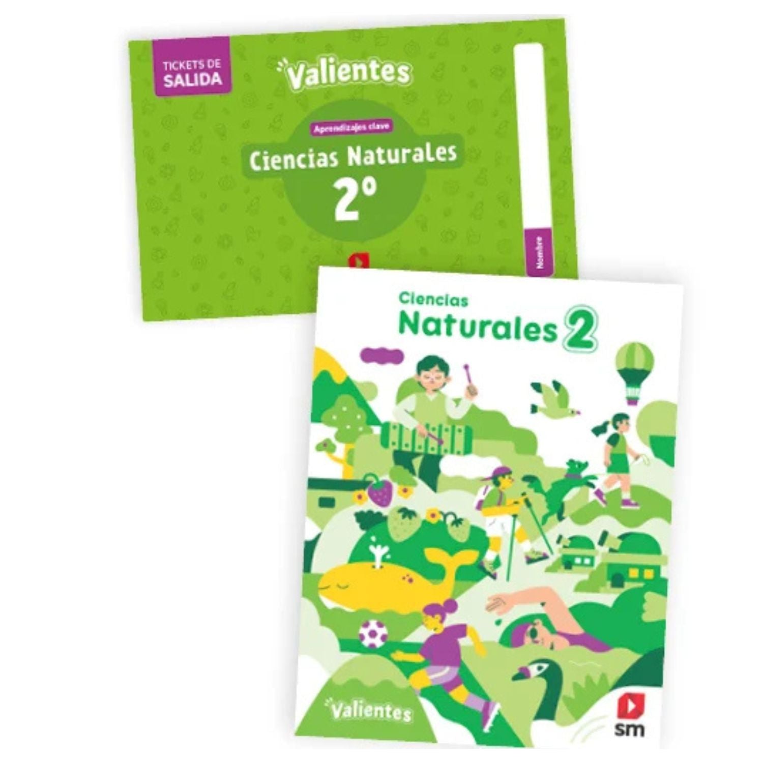 Pack Ciencias Naturales 2 Básico - Valientes SM