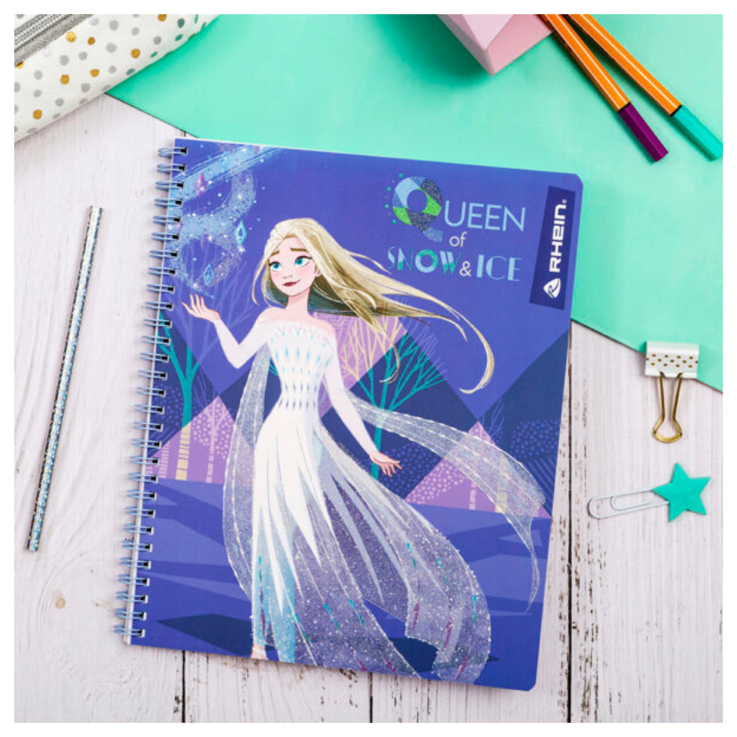 Pack 5 Cuadernos Universitarios FROZEN 100 hjs