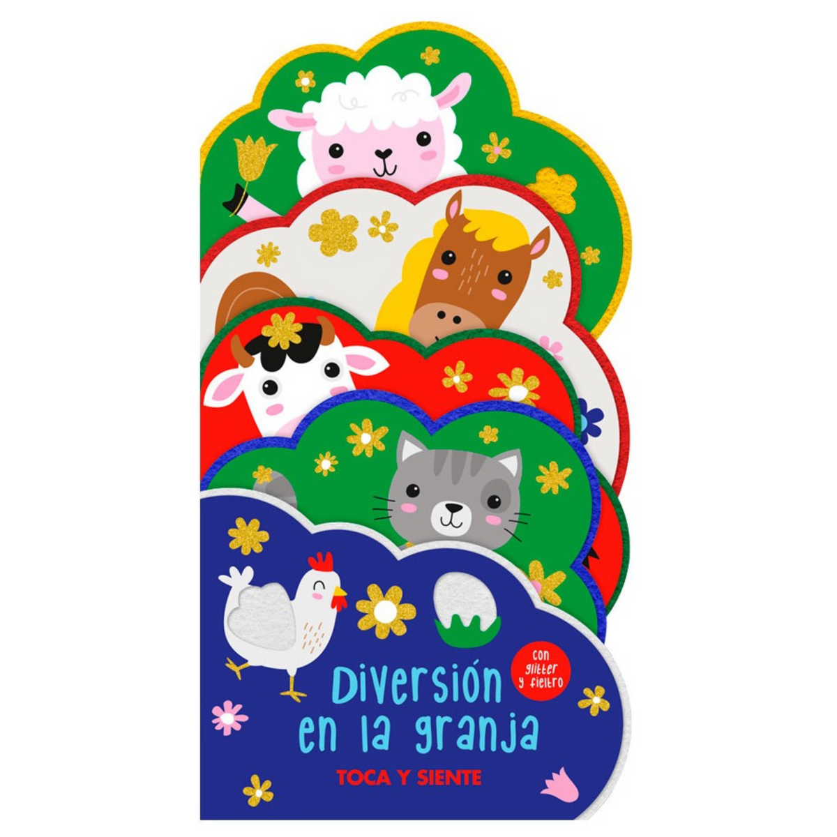 Diversión en la granja - Toca y siente el fieltro