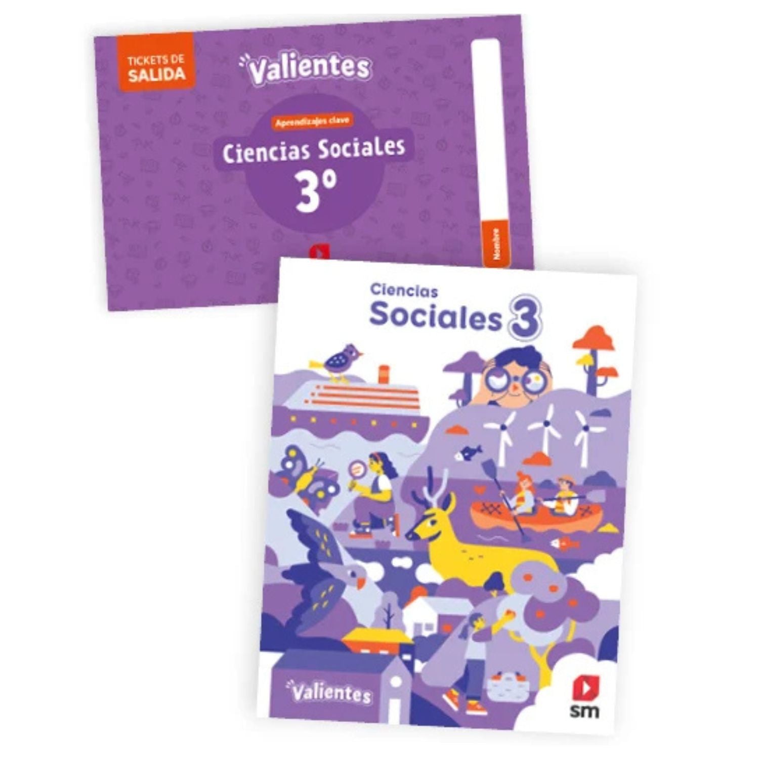 Pack Ciencias Sociales 3 Básico - Valientes SM