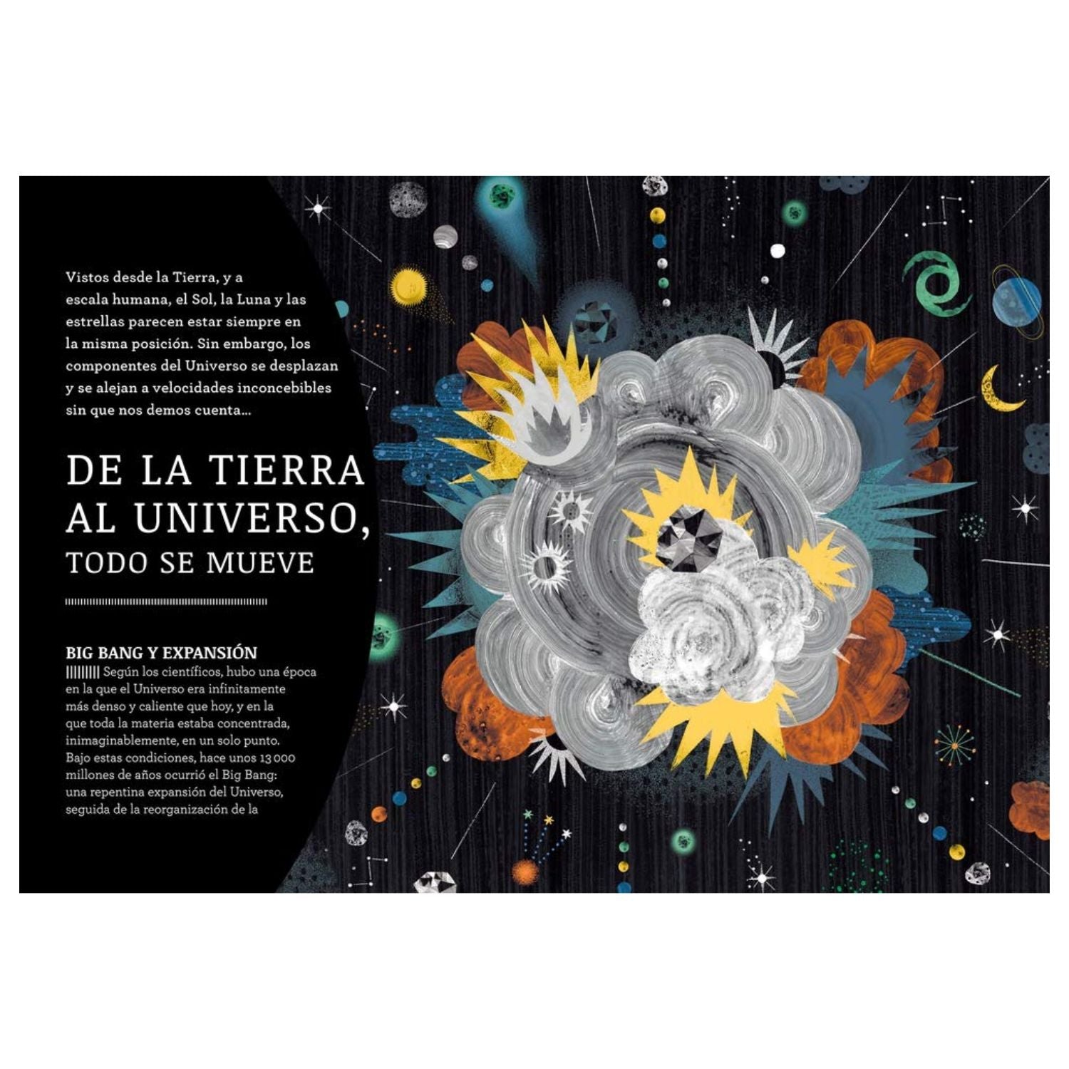 El sistema solar. Un libro que brilla en la oscuridad