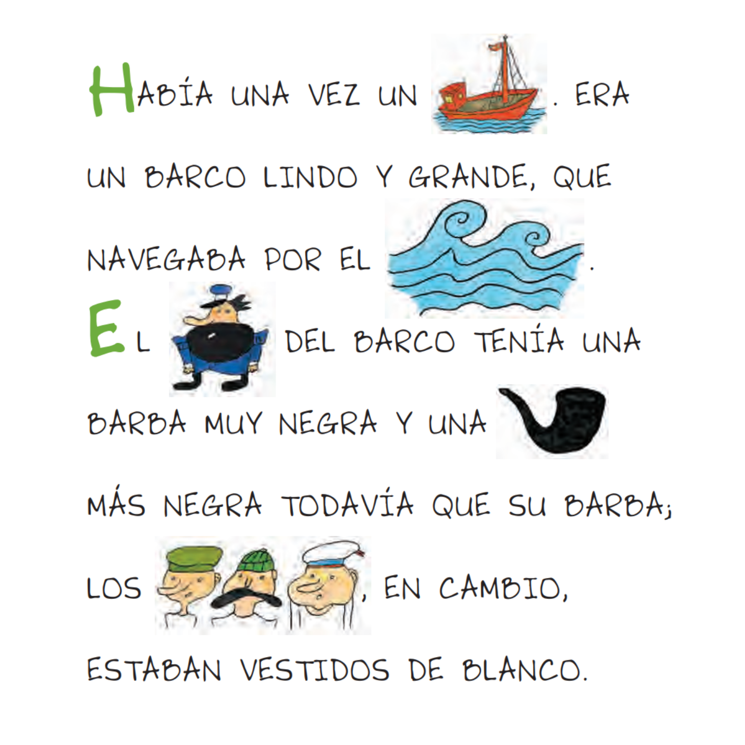 Había una vez un barco (pictocuento)