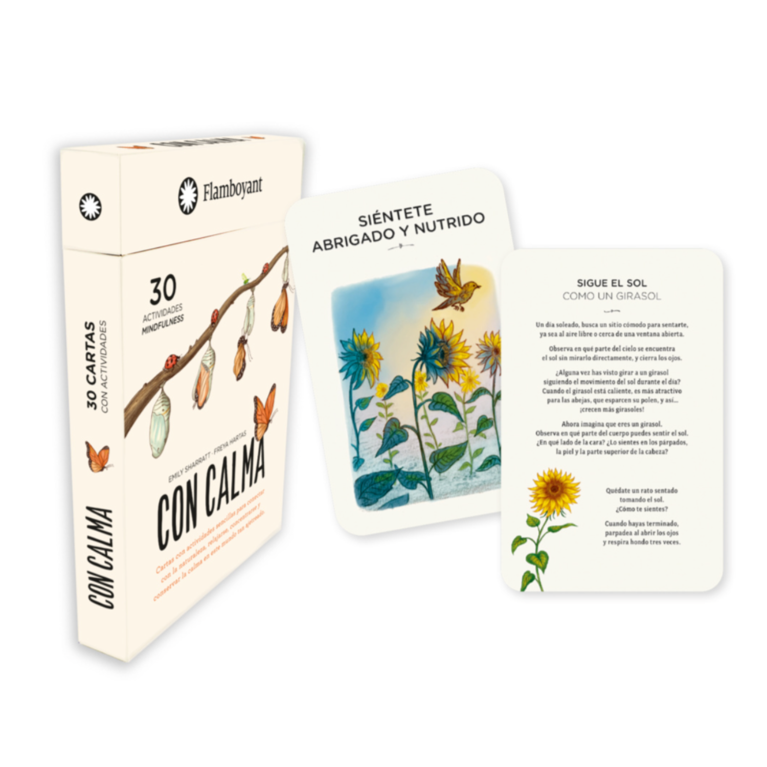 Con Calma (cartas): 30 actividades mindfulnes