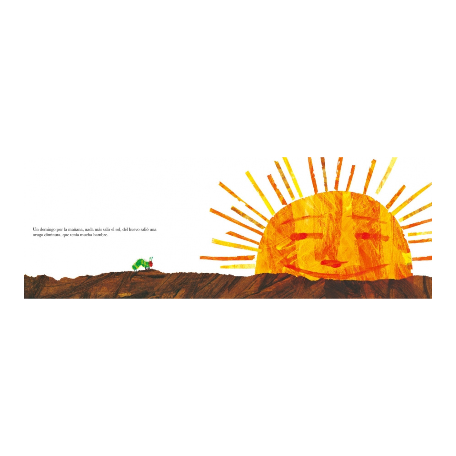 La pequeña oruga glotona (grande)