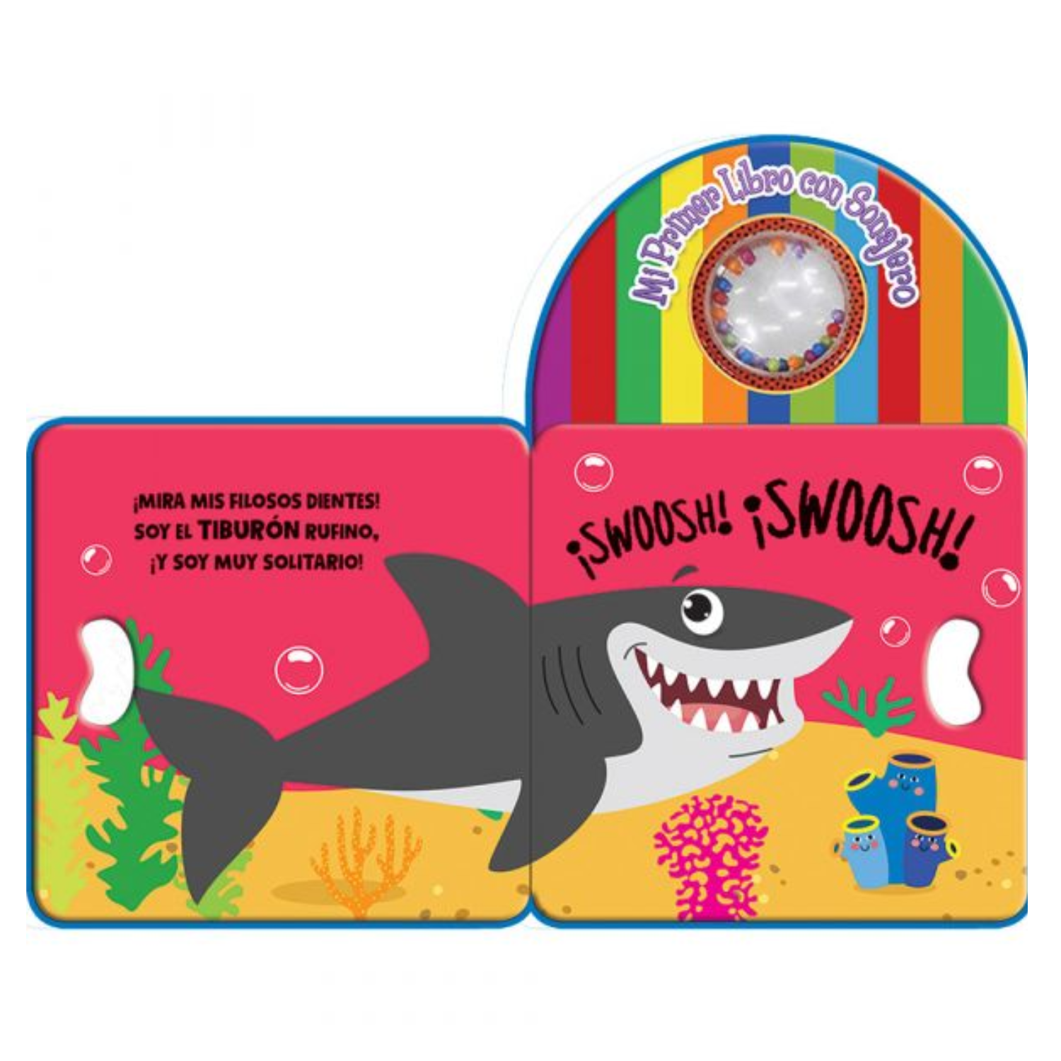 Mi primer libro con sonajero-cascabel en el Mar