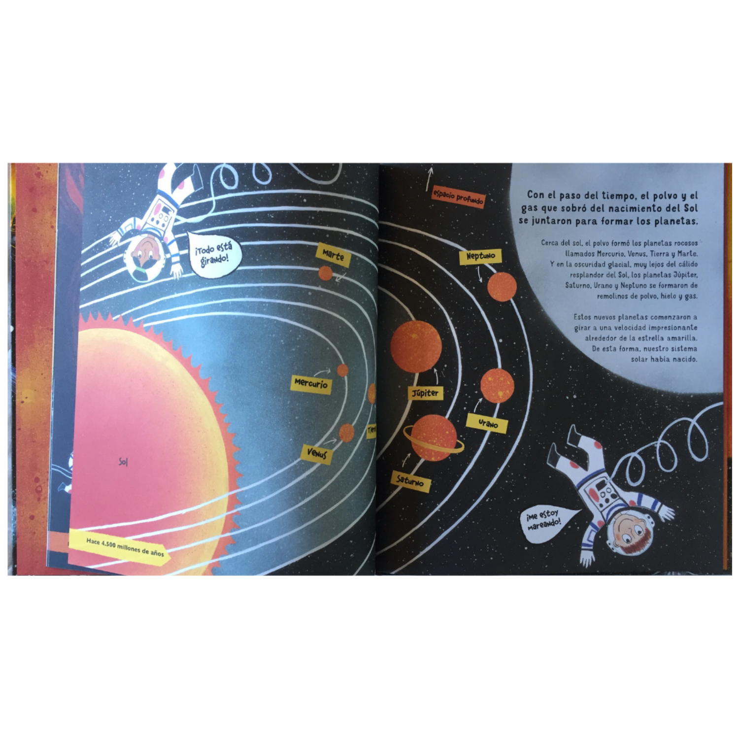 La historia del espacio
