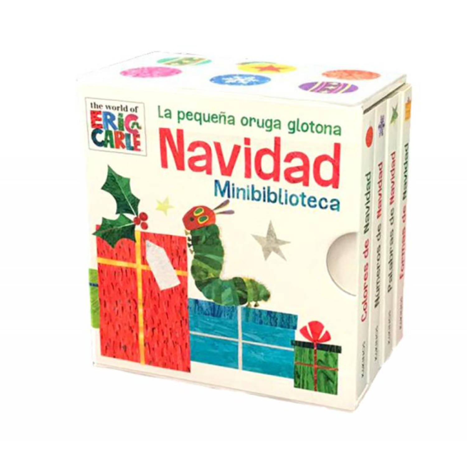 La pequeña oruga glotona (Navidad minibiblioteca)