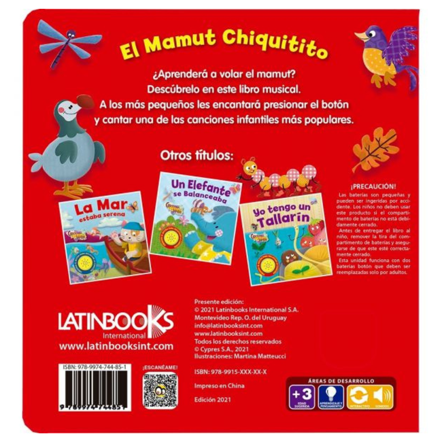 Un Mamut chiquitito - Canciones del Jardín Serie arrorró