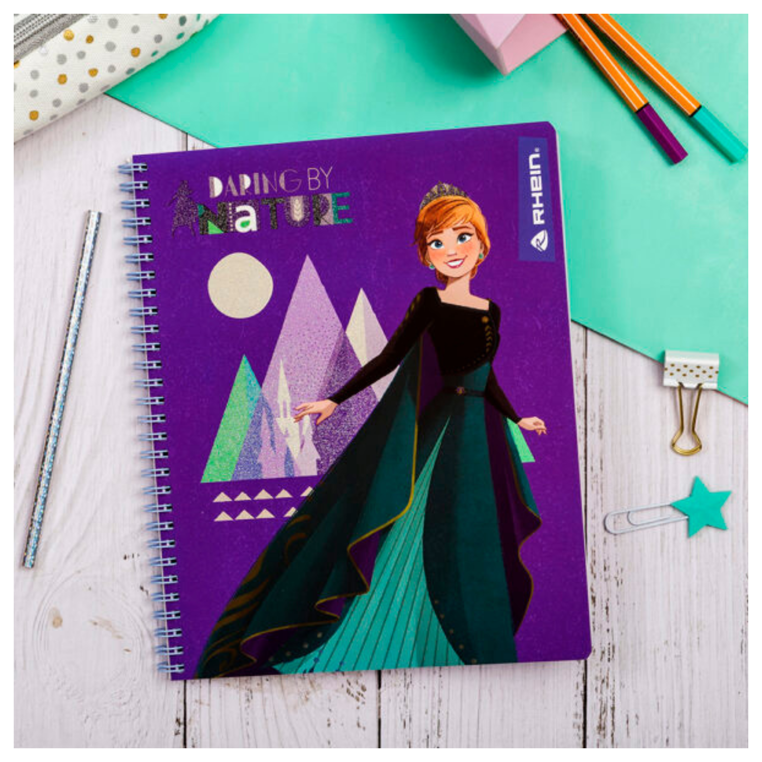 Pack 5 Cuadernos Universitarios FROZEN 100 hjs