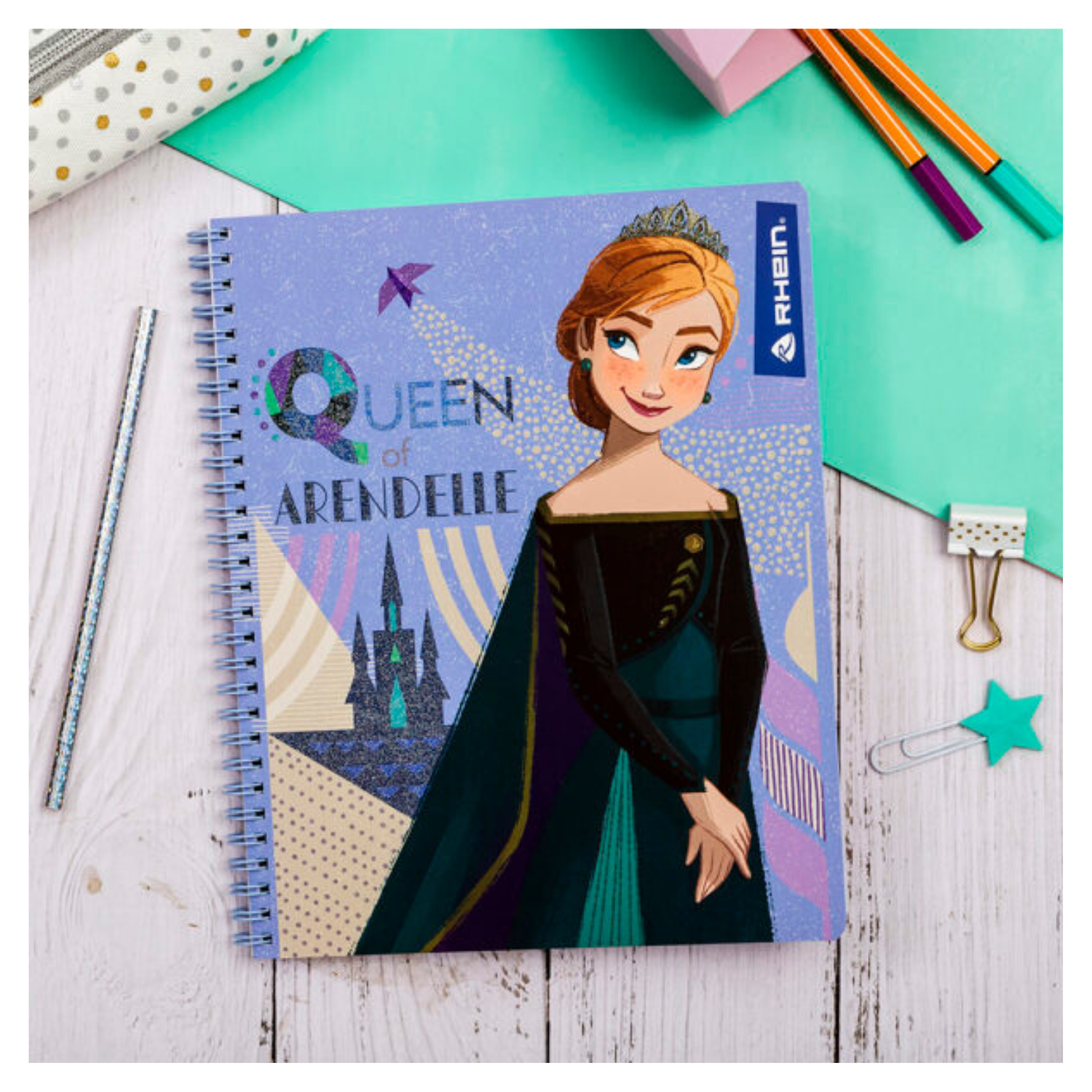 Pack 5 Cuadernos Universitarios FROZEN 100 hjs