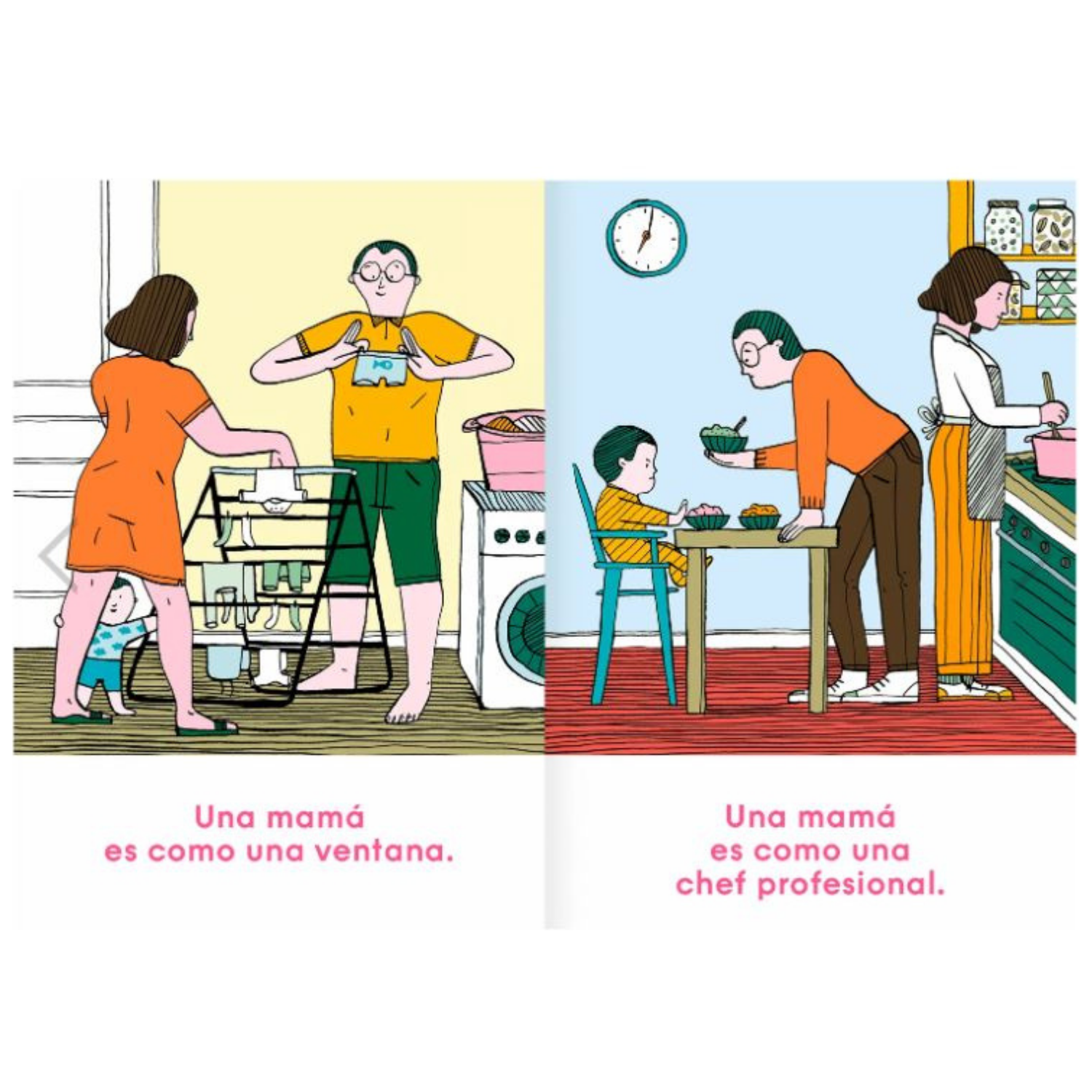 Una mamá es como una casa
