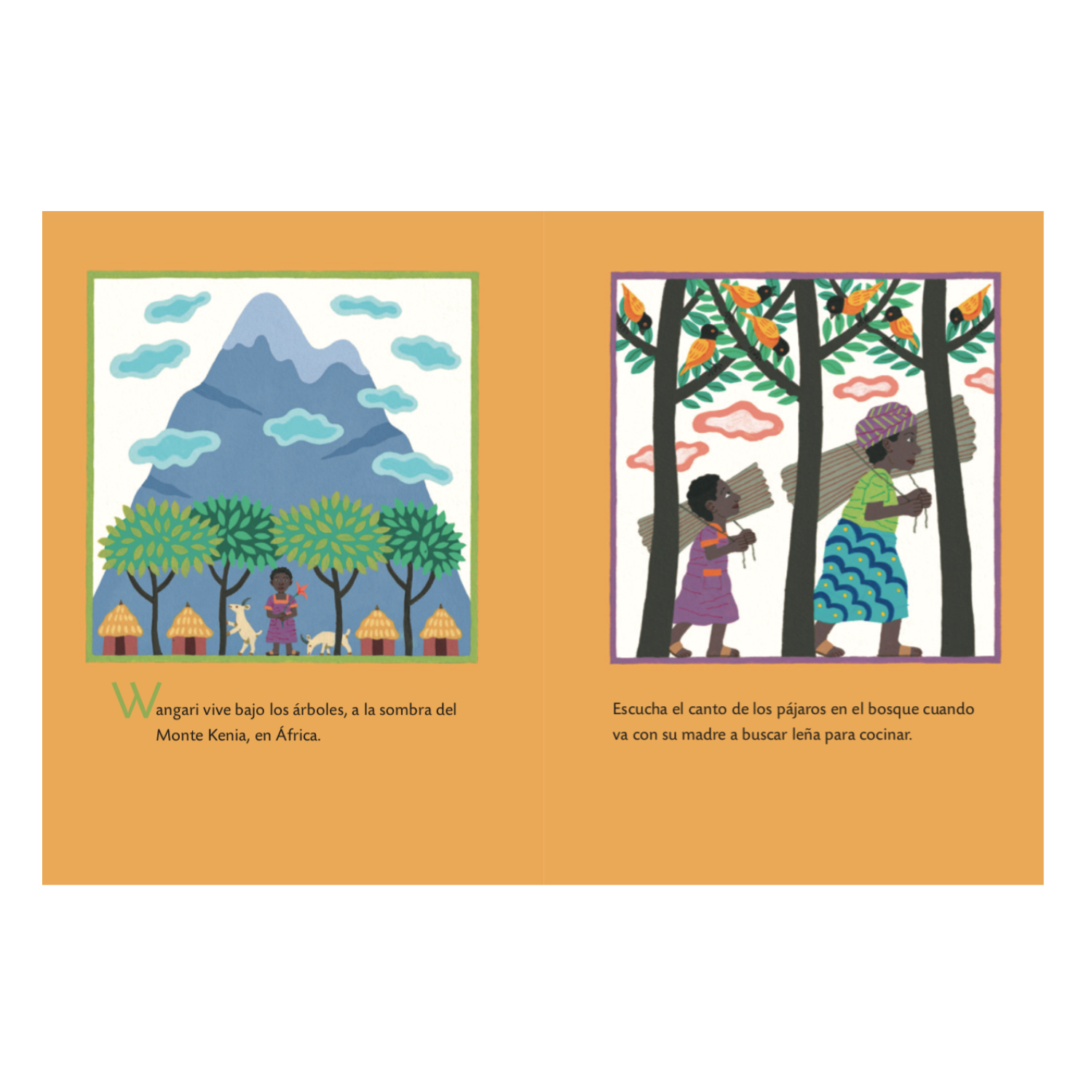 Wangari y los árboles de la paz