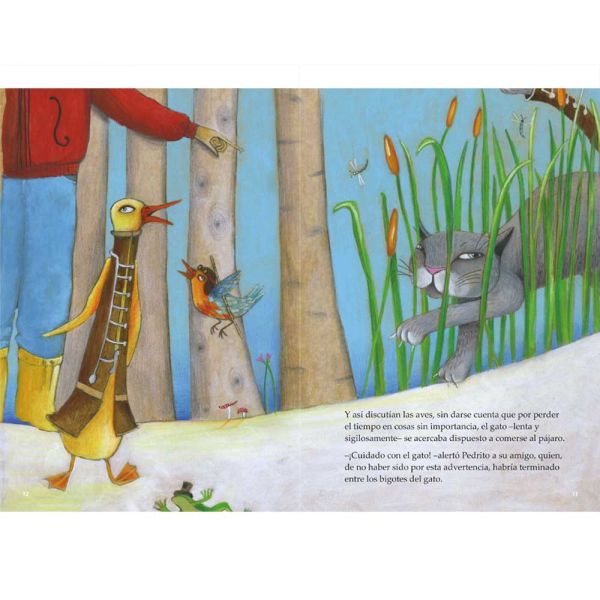 Pedrito y el lobo - Colección contamos arte