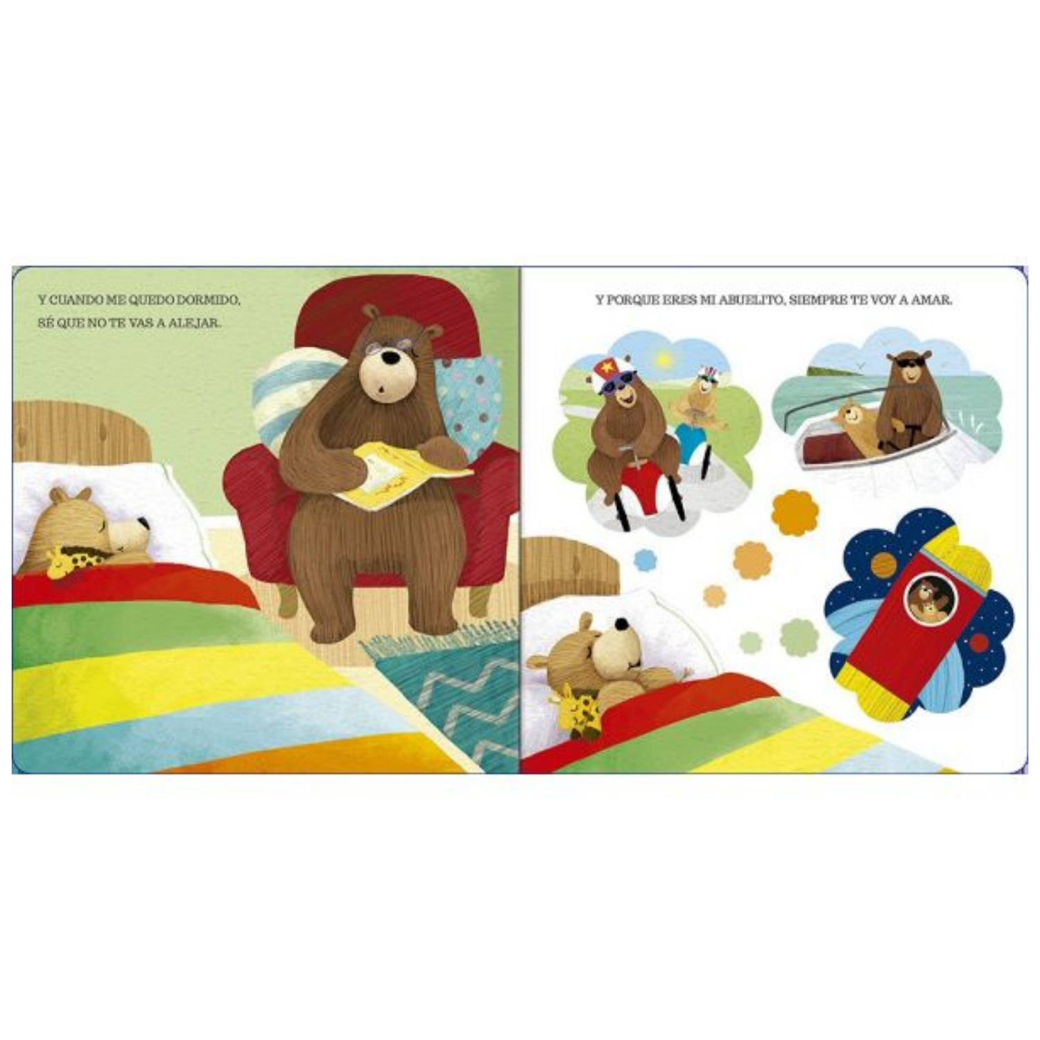 Te amo abuelito - Serie abrazos