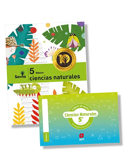 Pack Ciencias Naturales 5° Básico SAVIA (NUEVA EDICIÓN)