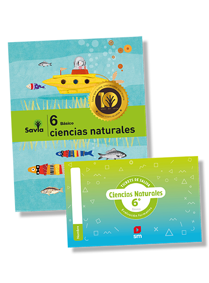 Pack Ciencias Naturales 6° Básico SAVIA (NUEVA EDICIÓN)