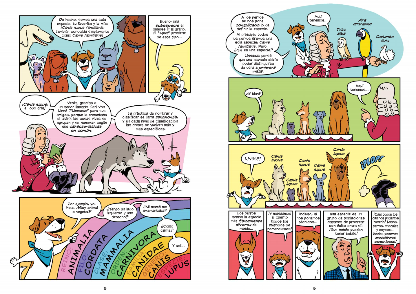 PERROS - COMICS DE CIENCIA
