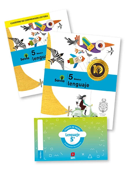 Pack Lenguaje 5 Básico - SAVIA (NUEVA EDICIÓN)