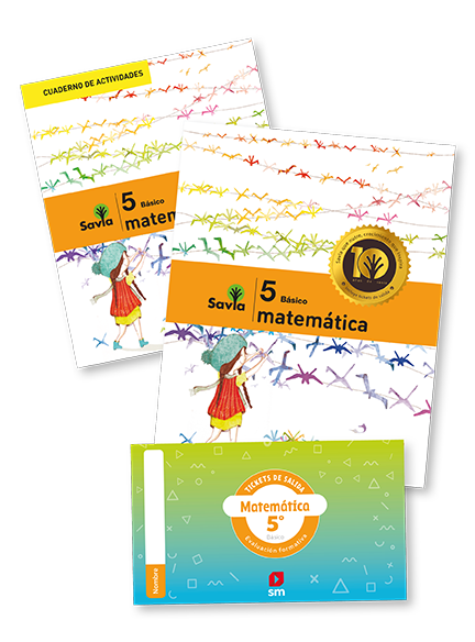 Pack Matemática 5° Básico SAVIA (NUEVA EDICIÓN)