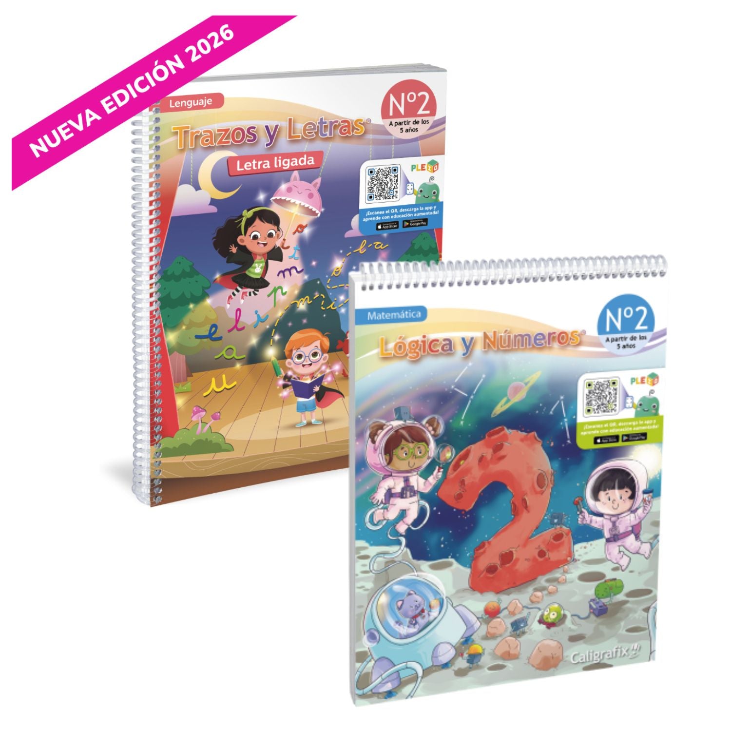 Pack Caligrafix Trazos + Lógica 2 - EDICION 2026