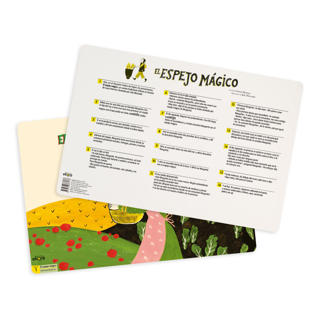 Láminas El espejo mágico