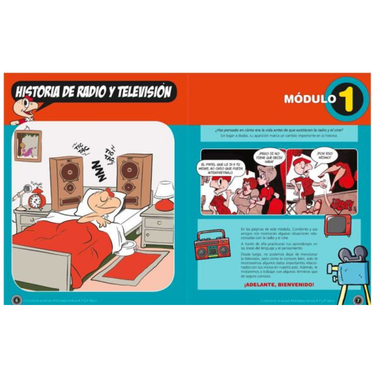 Condorito en mi escuela: me enseña (7º-8º Básico)