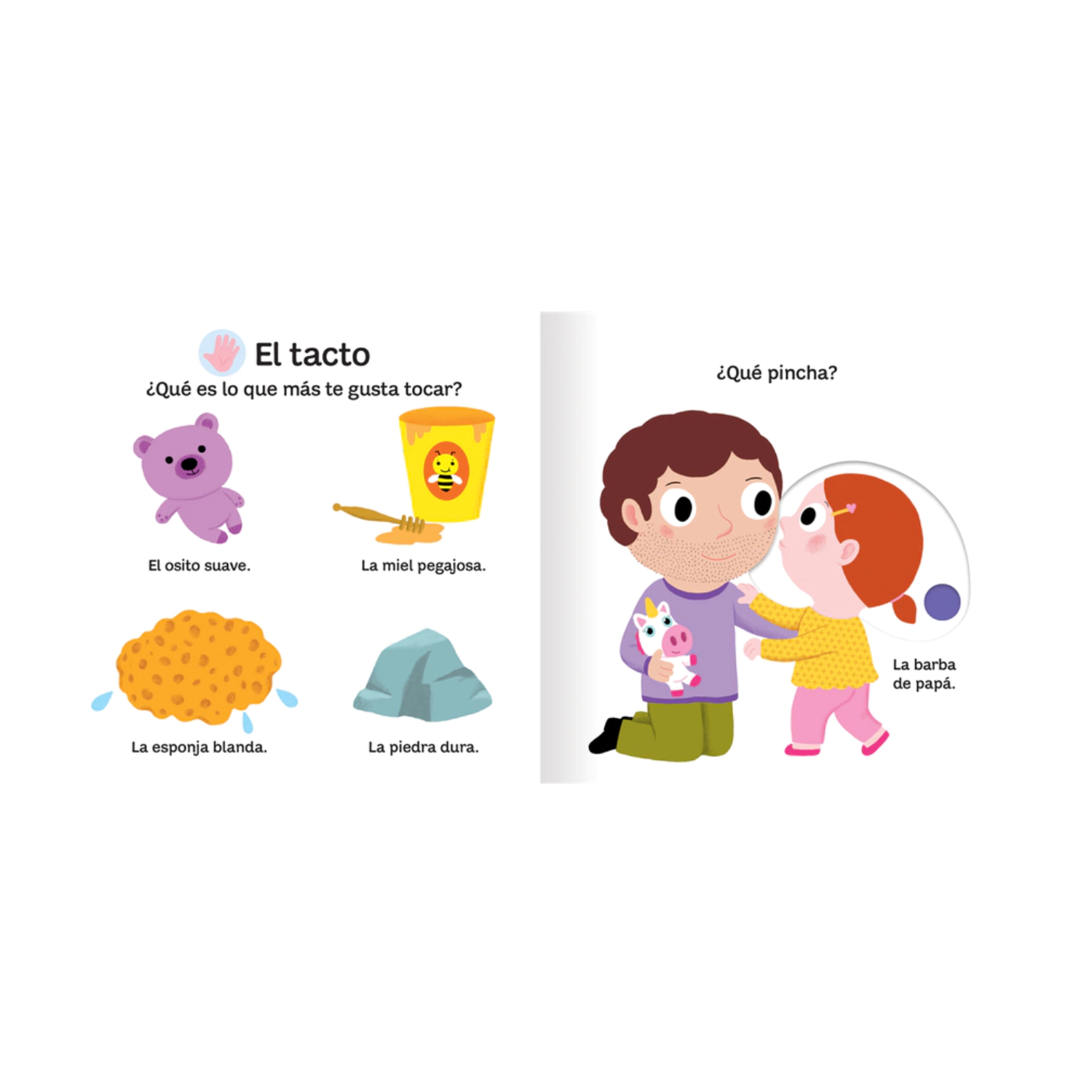 Pequeños Curiosos - Mi libro de los 5 sentidos