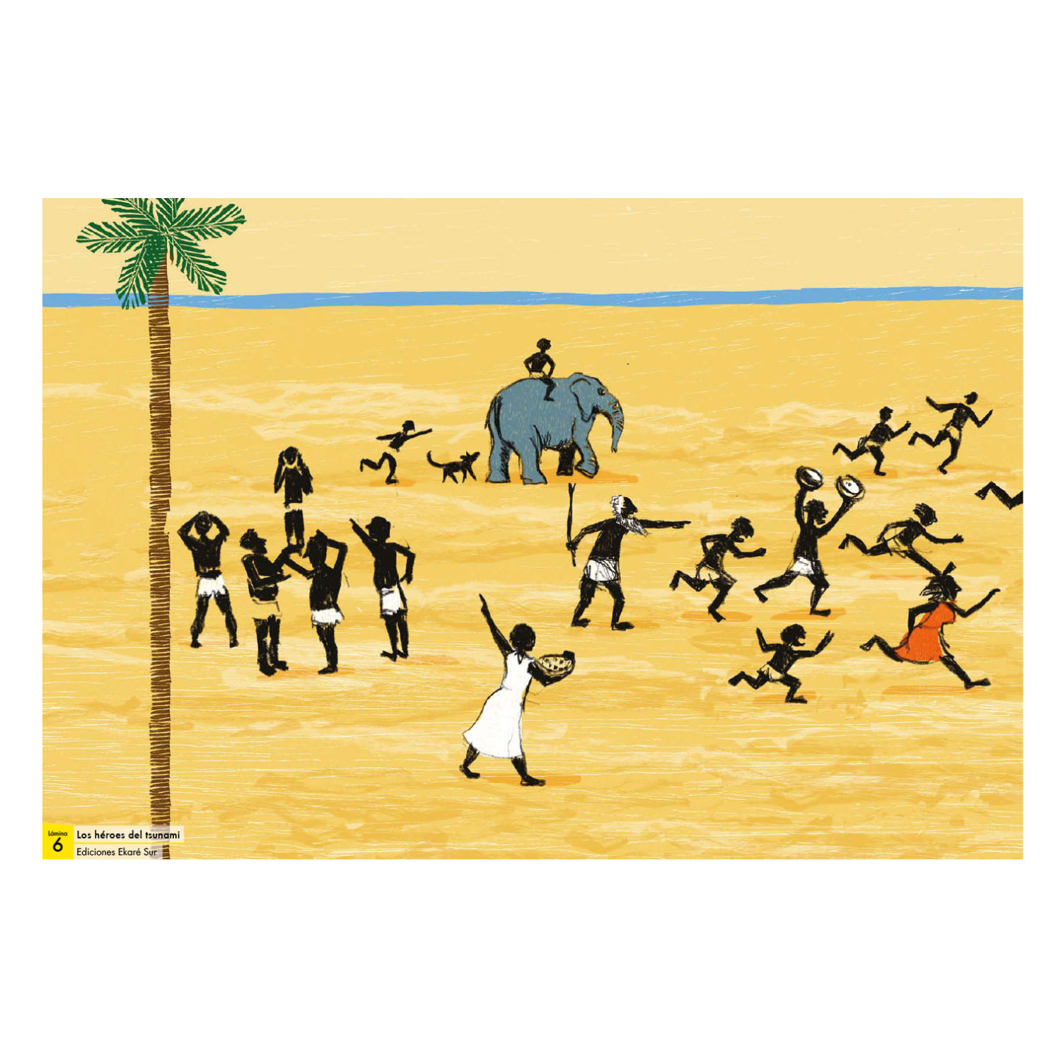 Láminas Los héroes del tsunami