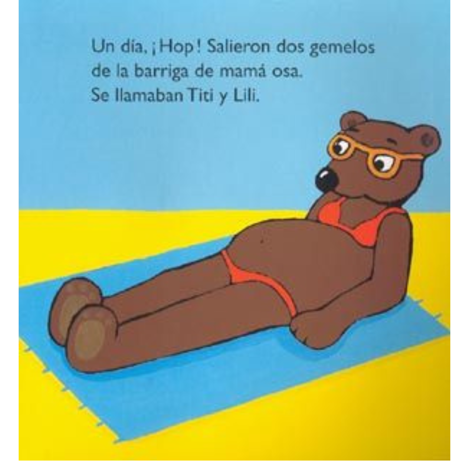 Mamá Osa tiene una gran barriga