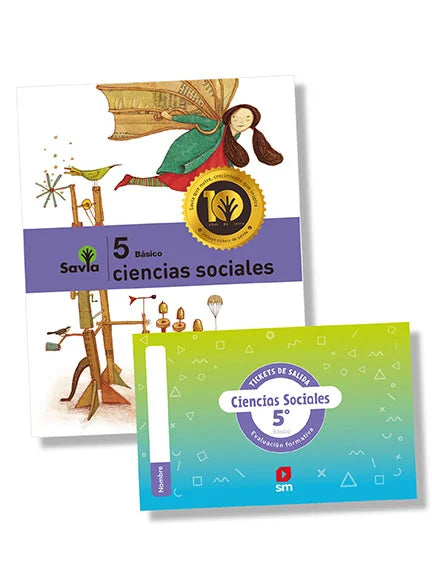 Pack Ciencias Sociales 5° Básico SAVIA (NUEVA EDICIÓN)