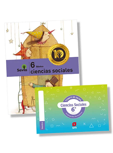Pack Ciencias Sociales 6° Básico SAVIA (NUEVA EDICIÓN)
