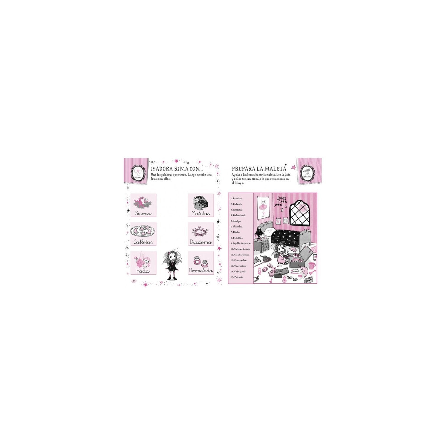 De vacaciones con Isadora Moon - Imagino Cuentos