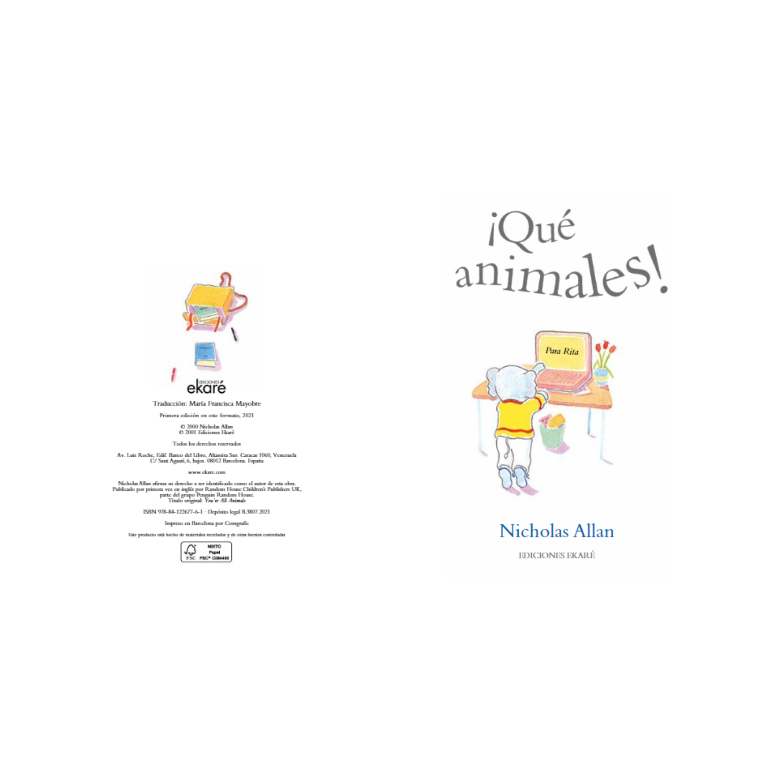 ¡Qué animales!
