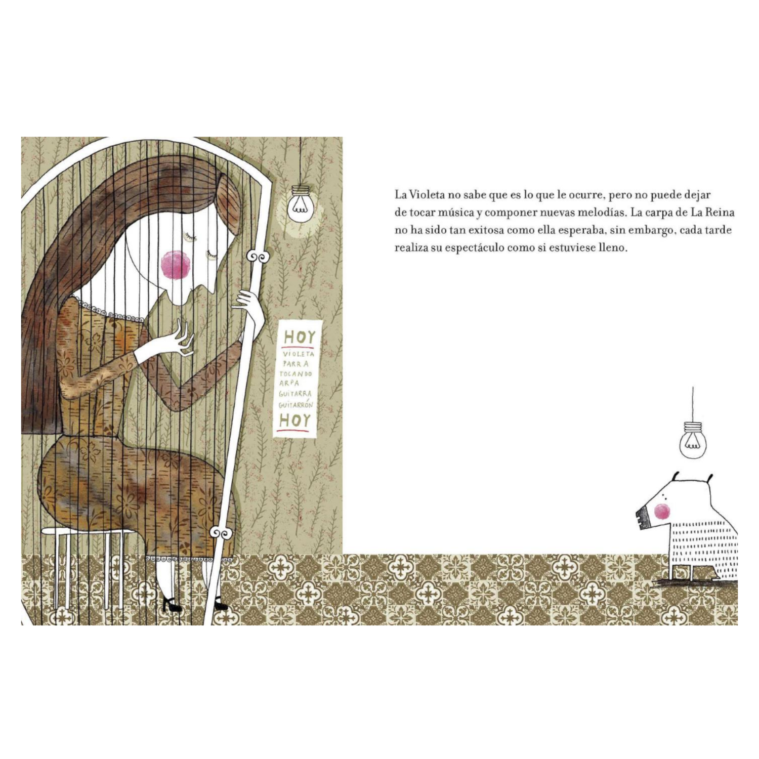 La niña Violeta