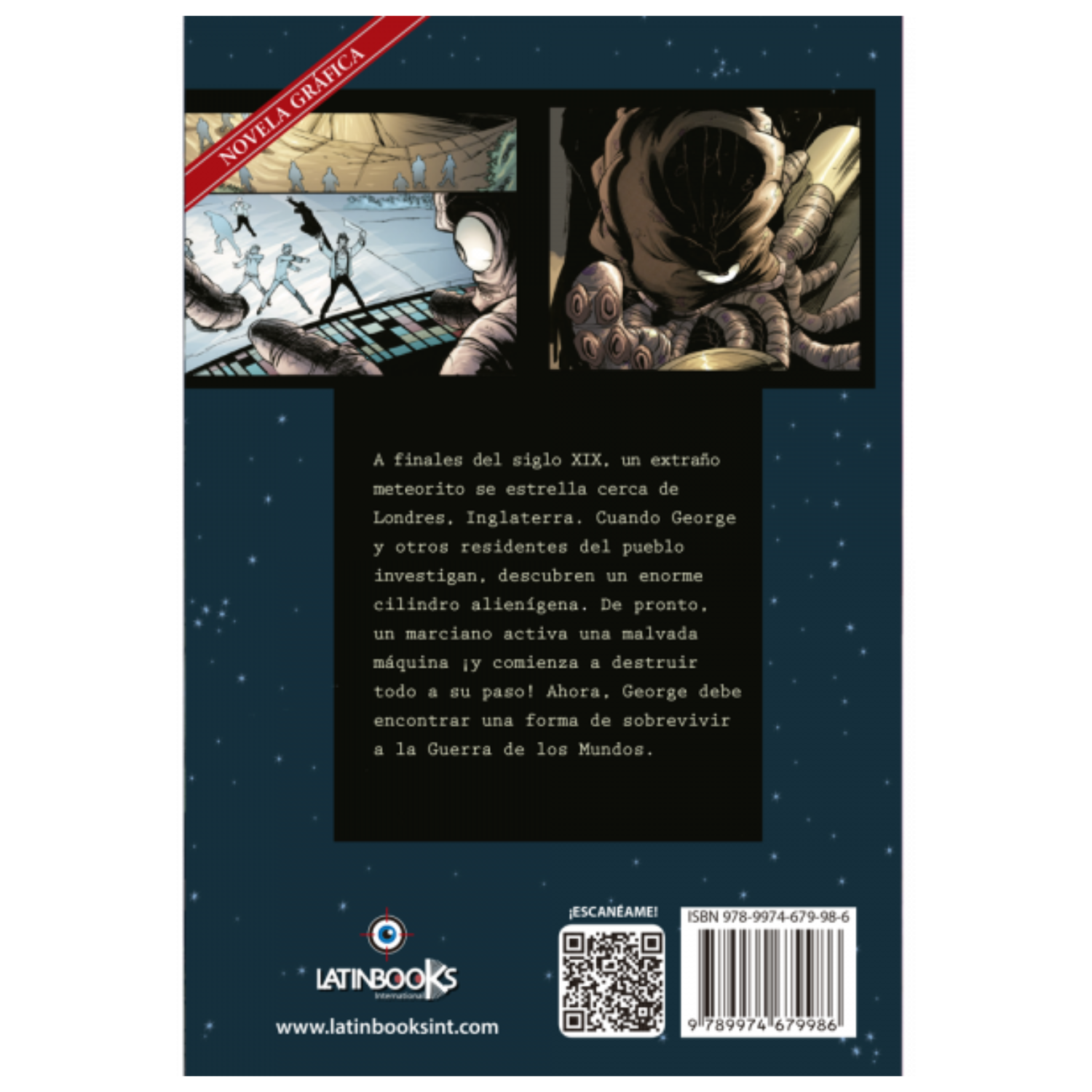 La guerra de los mundos - Novela Gráfica