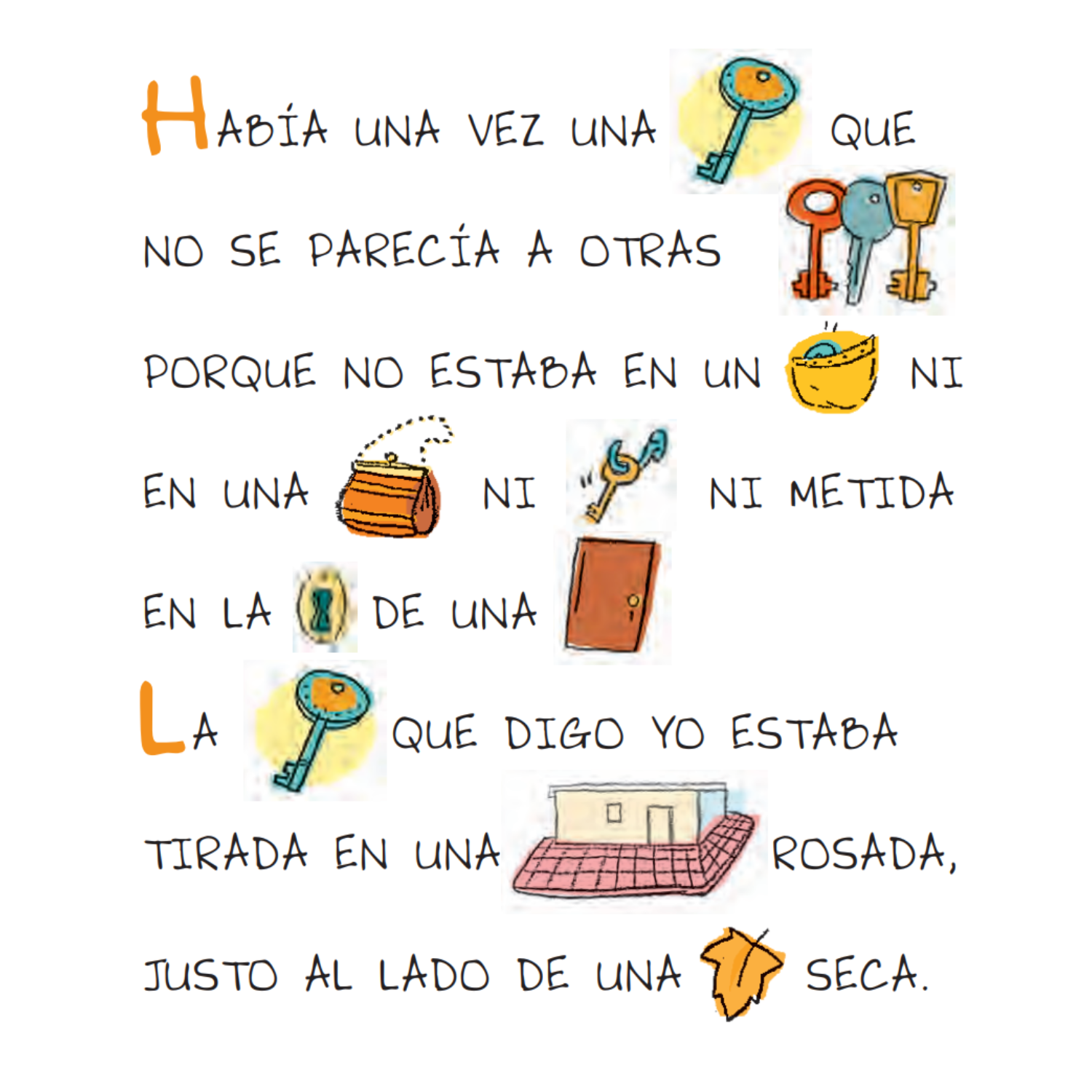 Había una vez una llave (pictocuento)