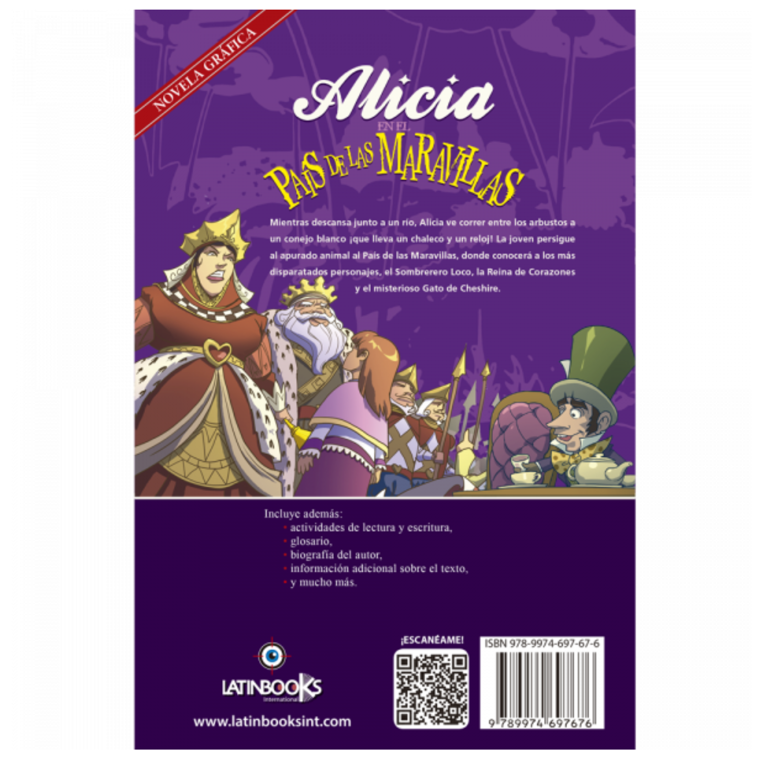 Alicia en el país de las maravillas - Novela Gráfica