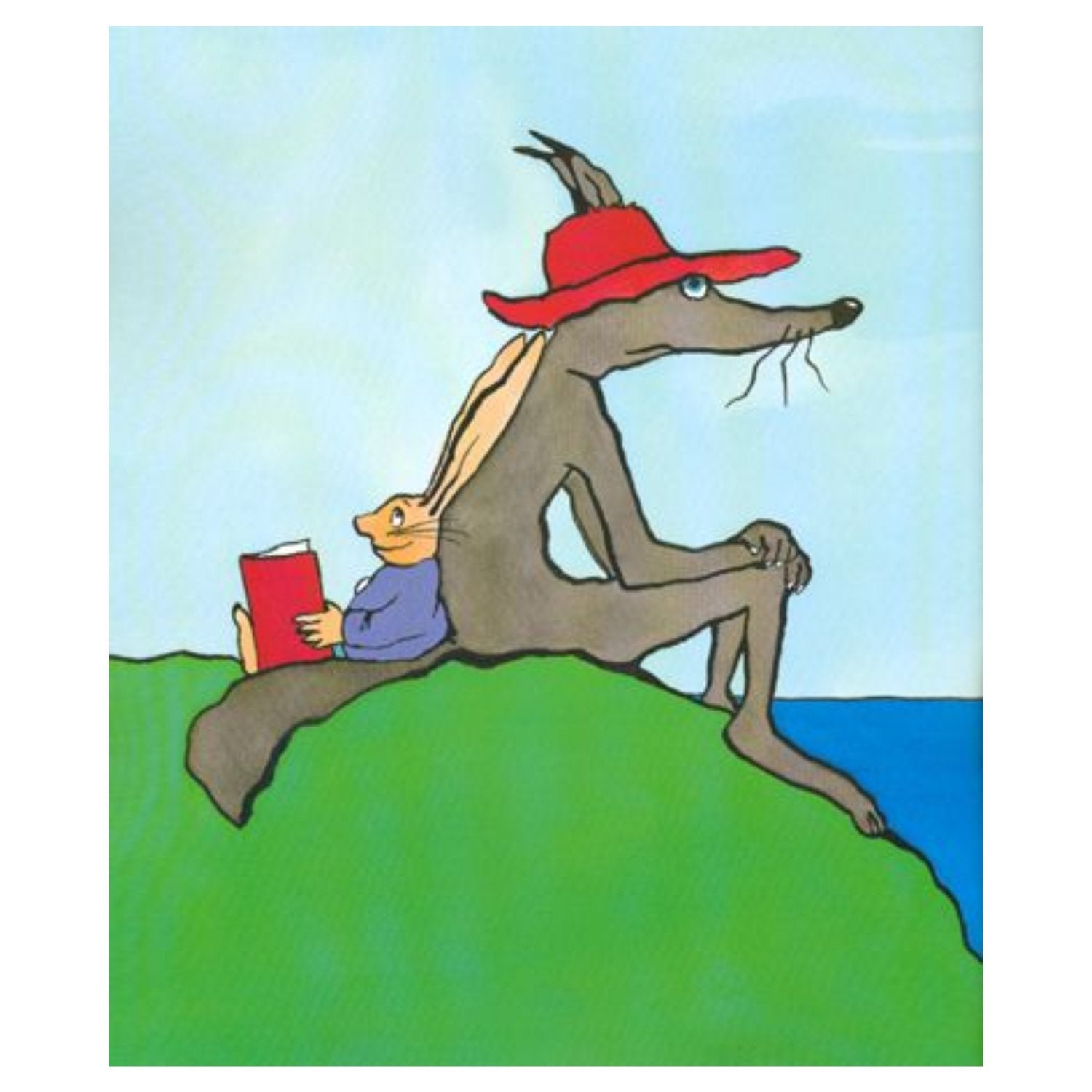 Edu, planta cara al lobo - Imagino Cuentos