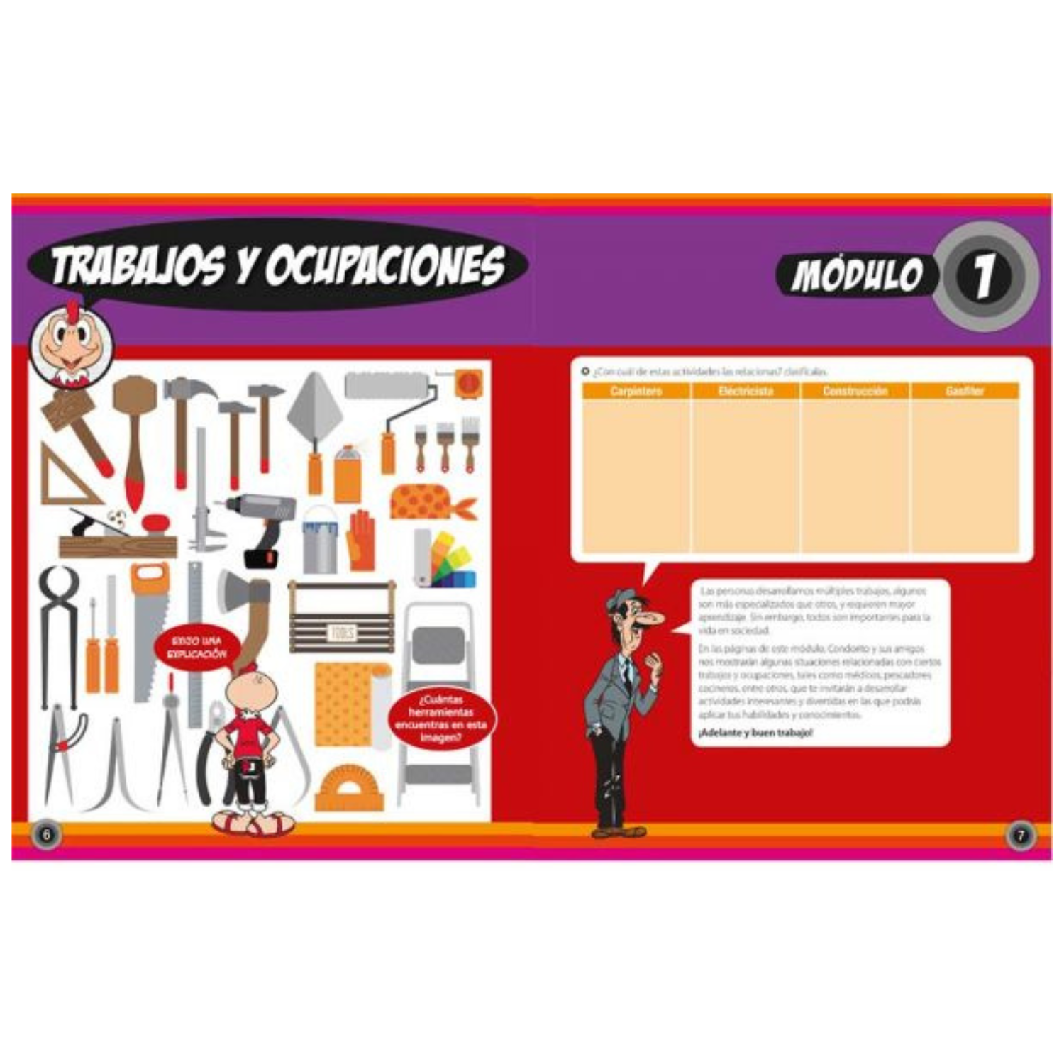 Condorito en mi escuela: me entretiene (5º-6º Básico)