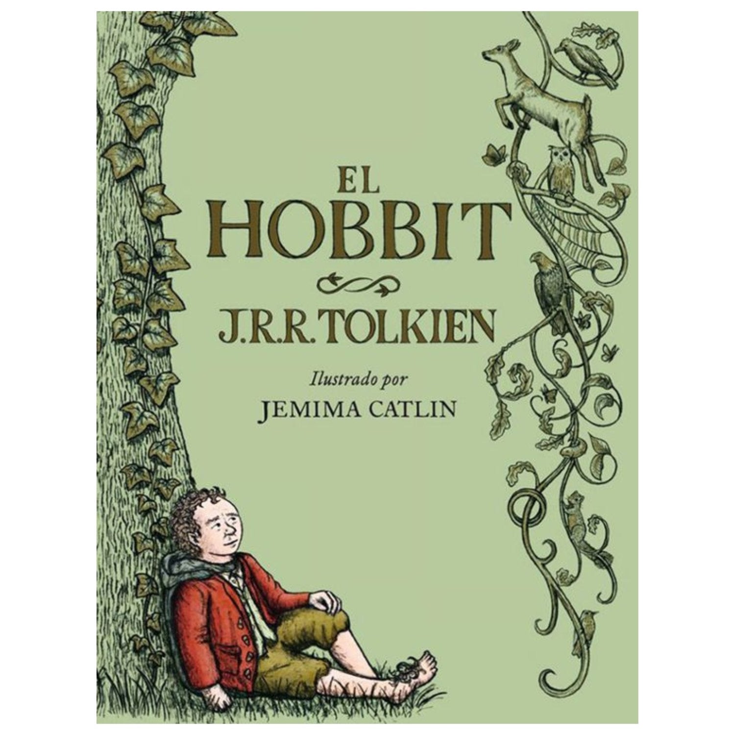 El Hobbit ilustrado - Tapa dura - Imagino Cuentos