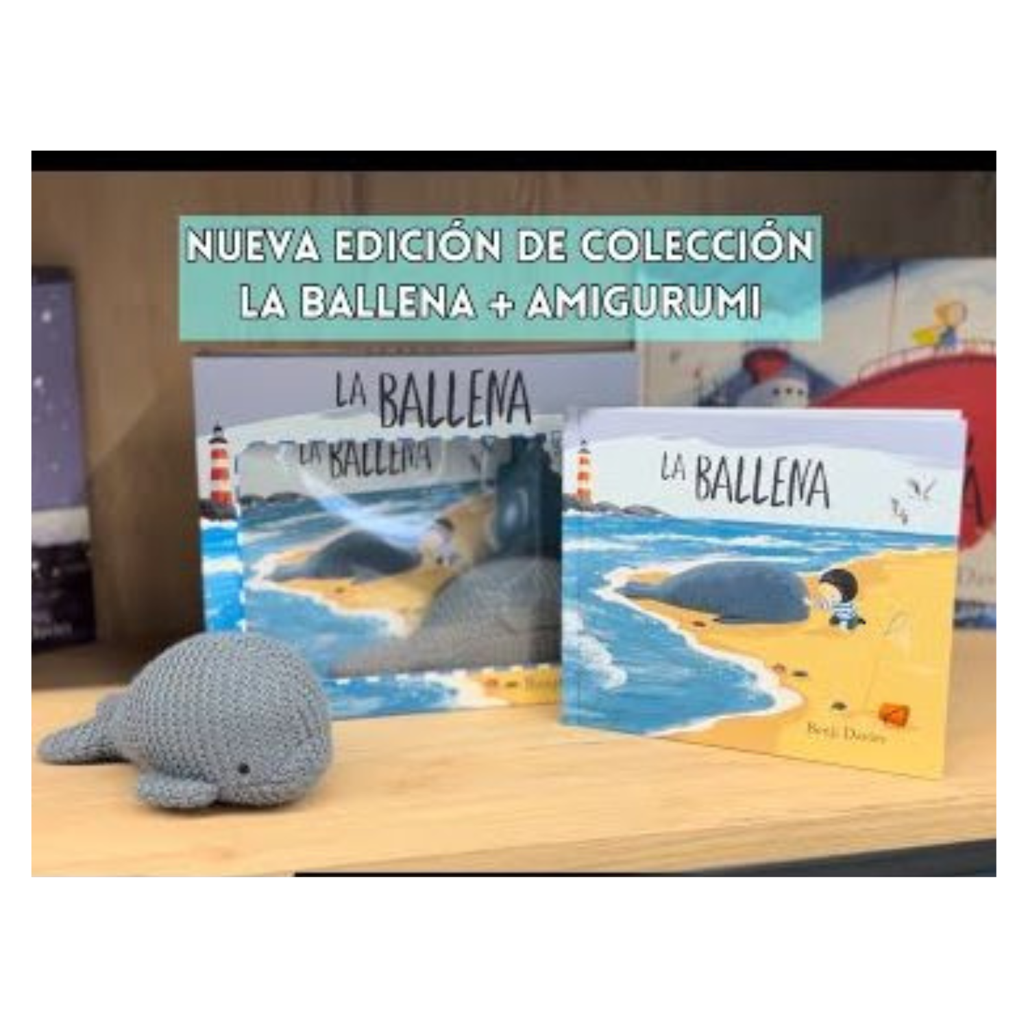 La Ballena - Edición Especial con peluche amigurumi