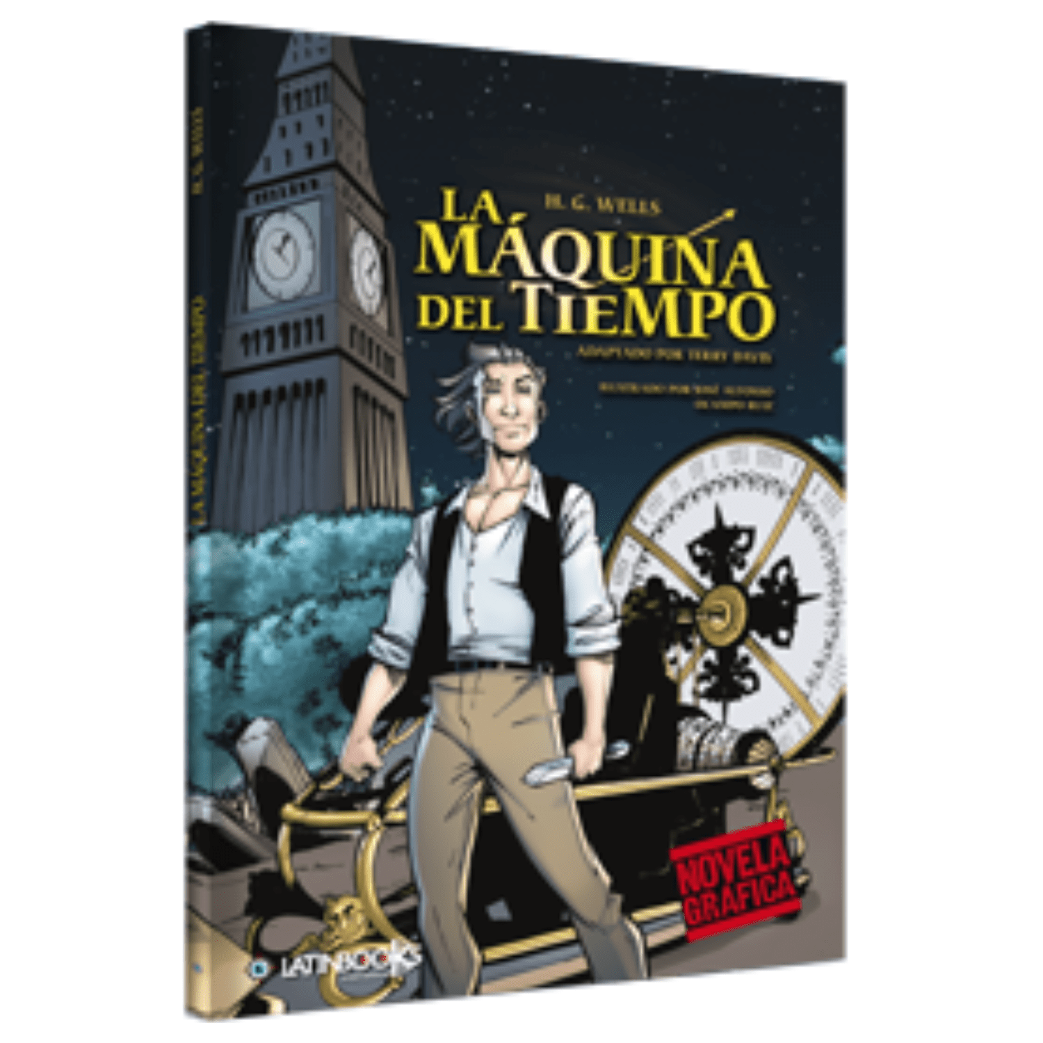 La máquina del tiempo - Novela gráfica - Imagino Cuentos