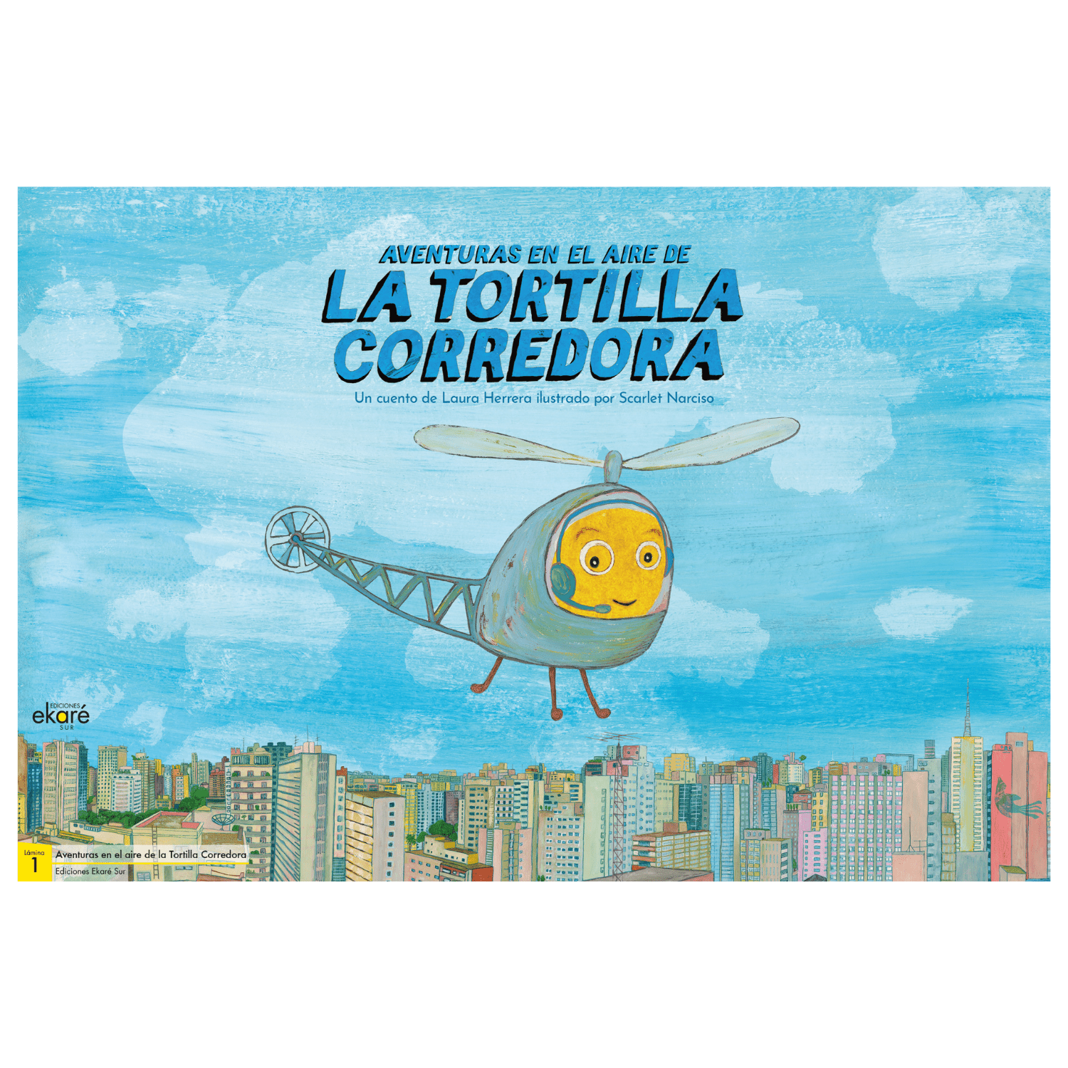 Láminas aventuras en el aire de la tortilla corredora - Imagino Cuentos